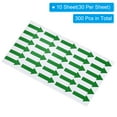 Uxcell Small Arrow Sticker Label 1.2'' x 0.5