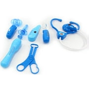Bisontec Doctor Nurse Medical Kit Playset for Kids (Blue)
