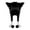 Black large, variant on JZROCKER Lovely Plush Cats Ears Hat for Party Warm Headpiece Props Hat