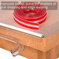 thumbnail image 3 of 1/2/3M Table Edge Guard Furniture Corner Protector Strip Self Adhesive Transparent Kids Collision Proof Soft Bumper Baby Safety, 3 of 6