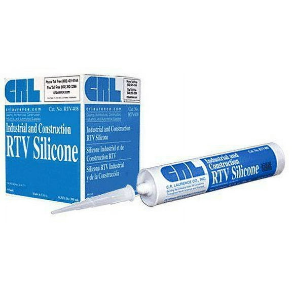CRL Clear RTV408 Industrial and Construction Silicone by CR Laurence