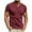 B-Burgundy, variant on Wyobmus Men's Fashion Henley Shirt Lightweight Classic Casual T-Shirts Button Up Tees Top Clothes B-Gray