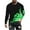 Green, variant on WREESH Men's Fashion T-Shirts Casual Gradient Printing Round Neck Pullover T-Shirt Long Sleeve Tops Workout Tops Green