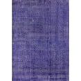 thumbnail image 1 of Ahgly Company Machine Washable Indoor Rectangle Industrial Modern Purple Amethyst Purple Area Rugs, 2' x 5', 1 of 7