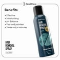 thumbnail image 5 of Bold Care Hair Removal spray for men 200 ml - Fast & Painless Body Hair Removal Spray for Smooth Back, Chest, Legs, Arms, underarms with Aloe Vera & Lemon Extract - 1 Pack | hair remover private parts, 5 of 5
