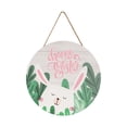 thumbnail image 2 of Wooden Welcome Sign Easter Door Hanger Festival Home Decor Handcrafted Rural Wall Decoration For Front Door Indoor Outdoor, 2 of 6