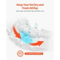 thumbnail image 3 of VEVOR Disposable Male Dog Diapers Super Absorbent Male Dog Wraps M 144 Count, 3 of 9