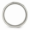 thumbnail image 2 of Titanium Flat 8mm Laser Design Brushed Band, 2 of 9