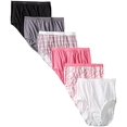 thumbnail image 2 of Hanes Women's 6 Pack Core Cotton Brief Panty-Neutrals (Various Colors, Size 6), 2 of 3