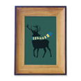 thumbnail image 1 of mas Elk Scarf Festival Pattern Photo Frame Exhibition Display Art Desktop Painting, 1 of 3