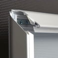 thumbnail image 5 of M&T Displays Lockable Snap Poster Frame 24x36 Silver Aluminum Picture Photo Certificate Sign Holder, 5 of 9