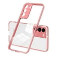 thumbnail image 1 of SaniMore for Samsung Galaxy S23 Case Slim Transparent [Never-Yellowing], Rugged PC & TPU Bumpers Cover Built-in Detachable Lens Protector Shockproof Protective Shell, Pink, 1 of 8