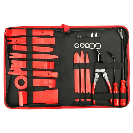 

JiaQi 19Pcs Car Audio Disassembly Navigation Interior Door Panel Removal Tool Kit