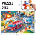 thumbnail image 2 of Puzle gigante IFLOVE Fire Rescue Firefighter, 48 piezas para niños, 2 of 7