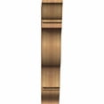 thumbnail image 2 of Ekena Millwork 6"W x 28"D x 32"H Funston Traditional Rough Sawn Bracket, Western Red Cedar, 2 of 13