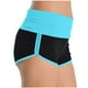thumbnail image 5 of Mujeres Pantalones Cortos Casual, 3 Piezas Elástico de la Cintura Patchwork Pantalones Cortos Conjunto Hecho de Poliéster Cómodo para Toda la Temporada de Salida, Pantalones Cortos de Verano para las, 5 of 9