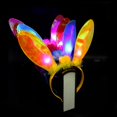 thumbnail image 3 of Bangcool 6PCS Hair Hoop Fashion Cute Rabbit Ear Light up Headband Party Headband for Girl, 3 of 10