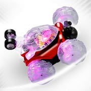 Tumbler Toy RC Car for Kids, Remote Control Monster Spinning Stunt Mini Truck for Girls and Boys, Racing Flips and Tricks