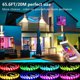 thumbnail image 4 of Luz Bluetooth con barra de luz 5050 luz inteligente impermeable, 20 metros 360 de luz ER, 4 of 5
