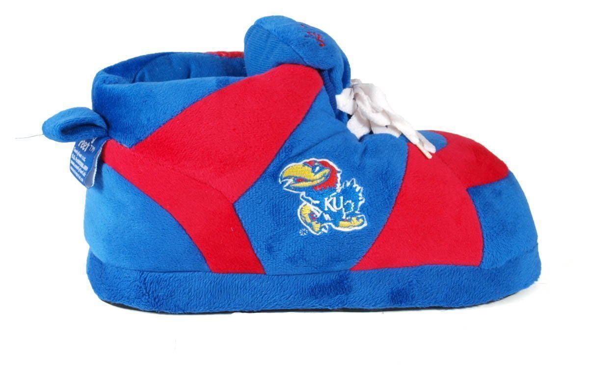 Kansas Jayhawks Original Comfy Feet Sneaker Slipper, X-Large
