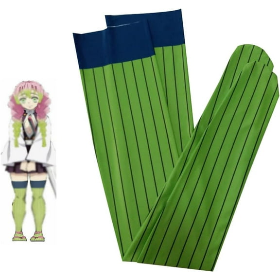 Kanroji Mitsuri Mitsuri Kanroji Socks Women Over Knee Socks Stockings