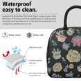 thumbnail image 3 of Womens Pioneer Flower Floral Print Pattern Lunch Box for Work,Insulated Lunch Bag for Women,Loncheras Para Mujer,Leakproof Adult Lunch Bag for Work,Beach,Travel,Picnic,Camping, 3 of 7