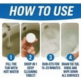 thumbnail image 5 of Active Jetted Spa Tub Cleaner Tablets for Whirlpool, Jacuzzi, Bathtubs, 12 Count, 1 Pack, 5 of 8
