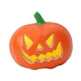 thumbnail image 4 of Halloween Decoration Pumpkin Lamp Bedside Light with Plastic Construction for Bedroom Fireplace Porch Dining Room, 4 of 9