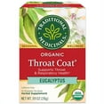 thumbnail image 2 of (6 pack) Traditional Medicinals Tea, Organic Throat Coat Eucalyptus, Tea Bags, 16 Count, 2 of 6
