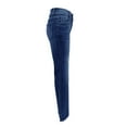 thumbnail image 6 of Clearance! Trouser Jeans for Women Women's Trendy Stretchy Flare Jeans Mid Denim Pants Flared Jeans for Women Casual Pants for Women High Waisted Pants for Women Blue Jeans for Women High Waist, 6 of 7
