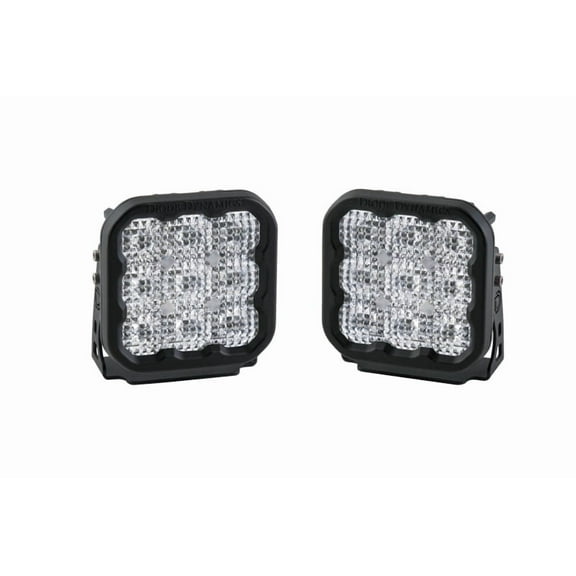Diode Dynamics SS5 LED Pod Sport - White Flood (Pair)