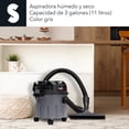 thumbnail image 2 of Aspiradora 11 Lt 3 Gal Domestica 3 En 1 Seco Mojado 600w 2hp, 2 of 6