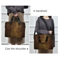thumbnail image 6 of FORMRS 16" Laptop Bag Carrying Sleeve Case with Handle Travel Shoulder Briefcase, Wood Grain, 6 of 8