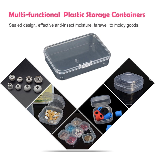 Plastic Boxes Useful Sundries Case Simple Professional Bin with Lid PP Container for Household Kitchen Office Company Hotel R502