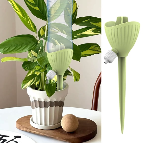 Rkxzt Water Seepage Device 1PC Automatic Plant Watering Spikes Adjustable Drip Irrigation System with Slow Release Control for Indoor Outdoor Plants Home