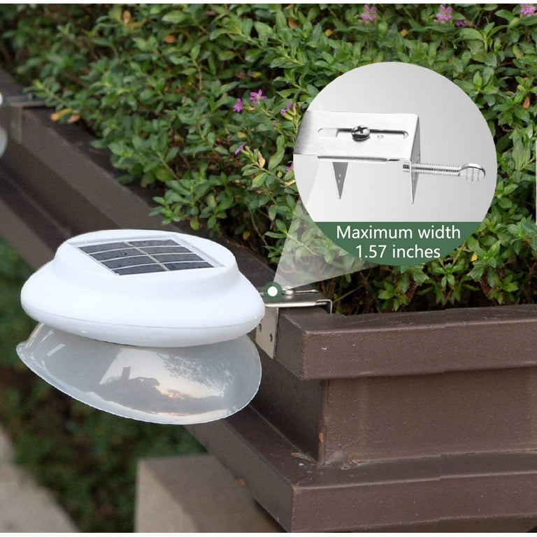 Solar gutter sale led lights