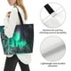 thumbnail image 3 of Fotbe Northern Lights 2 Bolsa Tote Estética de Lona con Estampado para Mujer - Bolsa Reutilizable de Hombro Casual para Vacaciones, Compras, Trabajo y Gimnasio, 3 of 8