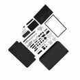 thumbnail image 4 of Full Housing Case Cover Shell Repair Parts Complete Replacement Kit For Nintendo 3ds Xl Black, 4 of 5