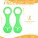 thumbnail image 2 of Clip para bolsas de excremento de perro Uxcell, soporte para dispensador, ligero y duradero, silicona, (Verde, 2 Pcs), 2 of 7