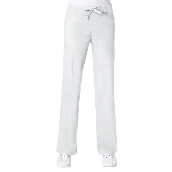 maevn women's core utility cargo pants(white, small tall)