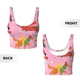 thumbnail image 5 of Lsque Different Dogs Christmas Printed Women'S Sports Bra, Compression, Moisture Wicking, High-Impact Sports Bra For Women,Supportive sports bra-X-Large, 5 of 9