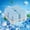 Z-2-B, variant on Reusable Ice Cubes for Coolers, Plastic Ice Cubes, Fake Ice Cubes, Refreezable Blue & White Cubes, Refreezable Ice Cubes, Washable Non-Melting Ice Cubes for Everyday Cold Beverages 24Pcs