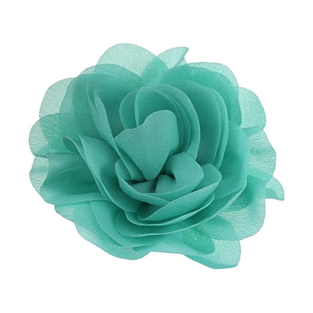 Inteprter Abalorios para perros, flor, perla, gasa, pajarita para gatos, banda elástica, suministros llamativos para mascotas, accesorios de Decoración azul verde