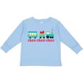thumbnail image 3 of Inktastic Love Train Boys or Girls Long Sleeve Toddler T-Shirt, 3 of 5