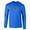 Royal, variant on Zeta Phi Beta Embroidered Twill Letter Long Sleeve Tee White Large