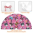 thumbnail image 4 of Yiaed Colorful Cute French Bulldog Print Christmas Tree Skirt , Tree SkirtsTree Mat for Christmas Winter Holiday Indoor Decorations-36", 4 of 7