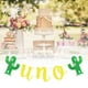 thumbnail image 3 of KAKOWELY Banderines de tela no tejida con temática de cactus, guirnalda colgante, decoración para fiestas mexicanas, suministros para fiestas, 3 of 4