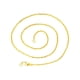 thumbnail image 4 of Collar de cadena de oro Fernando Gargantilla de cadena única 45 cm Estilo A, 4 of 8