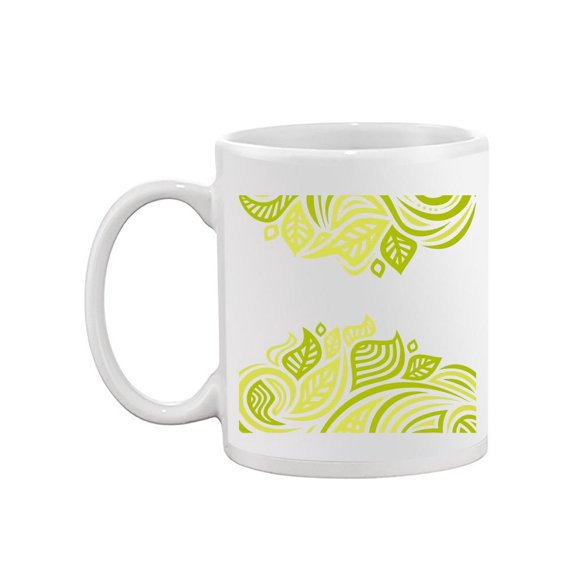 Multiple Leaves Design Mug Unisex's -Image by Shutterstock