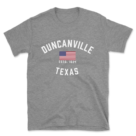 Duncanville Texas Patriot Men's Cotton T-Shirt